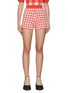 Main View - Click To Enlarge - KULE - ‘THE AVRIL' CHECKED COTTON BLEND SHORTS