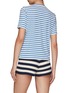 Back View - Click To Enlarge - KULE - The Modern' Striped Cotton Crewneck T-Shirt