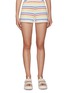 Main View - Click To Enlarge - KULE - ‘THE STRIPE' COTTON SHORTS