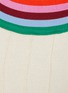  - KULE - The Reva' Rainbow Neckline Ribbed Cotton Blend Tank Top