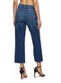 Back View - Click To Enlarge - L'AGENCE - ‘Wanda' wide leg crop denim jeans