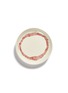 SERAX - FEAST Extra Small Plate – White/Red
