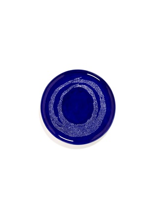 Main View - Click To Enlarge - SERAX - FEAST Medium Serving Plate – Lapis Lazuli/White