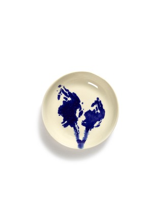 Main View - Click To Enlarge - SERAX - FEAST Small Dish – White/Artichoke Blue