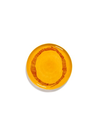 Main View - Click To Enlarge - SERAX - FEAST Medium Serving Plate – Sunny Yellow/Red