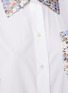  - MING MA - Floral sequin collar bowling shirt
