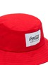 Detail View - Click To Enlarge - DANIEL W. FLETCHER - x Coca Cola Logo Patch Cotton Bucket Hat