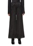 Main View - Click To Enlarge - RUOHAN - GATHERED DETAIL ELASTIC WAISTBAND WIDE LEG PANTS