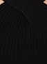 JONATHAN SIMKHAI - ‘Charlee’ Cutout Ribbed Knit Turtleneck Sweater