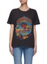 Main View - Click To Enlarge - MOTHER - ‘Broken Record’ Graphic Print Cotton Jersey T-Shirt