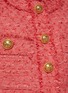 BALMAIN - Fringed Pocket Detail Tweed Jacket