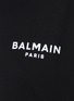  - BALMAIN - BALMAIN FLOCK DETAIL CROPPED T-SHIRT