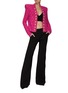 Figure View - Click To Enlarge - BALMAIN - X BARBIE BUTTON DETAILS TWEED SPENCER
