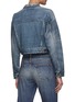 Back View - Click To Enlarge - RAG & BONE/JEAN - Miramar' Medium Wash Trucker Denim Jacket