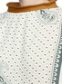 Detail View - Click To Enlarge - ACNE STUDIOS - 'Buran' paisley print overlay colourblock twill top