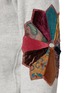 RE/DONE - Elbow patchwork cotton raglan sweatshirt