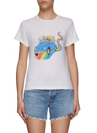 Main View - Click To Enlarge - RE/DONE - ‘ROADTRIPPING’ CLASSIC CREWNECK T-SHIRT