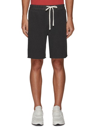 Main View - Click To Enlarge - JAMES PERSE - FRENCH TERRY DRAWSTRING WAIST COTTON SWEATSHORTS