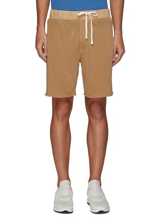 Main View - Click To Enlarge - JAMES PERSE - FRENCH TERRY DRAWSTRING WAIST COTTON SWEATSHORTS