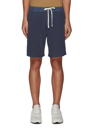 Main View - Click To Enlarge - JAMES PERSE - FRENCH TERRY DRAWSTRING WAIST COTTON SWEATSHORTS