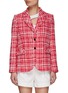 Main View - Click To Enlarge - SELF-PORTRAIT - Boucle Single Breasted Blazer