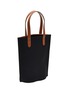 JW ANDERSON - POL FACE RECYCLED CANVAS BELT TOTE BAG