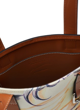 Detail View - Click To Enlarge - JW ANDERSON - POL FACE RECYCLED CANVAS BELT TOTE BAG
