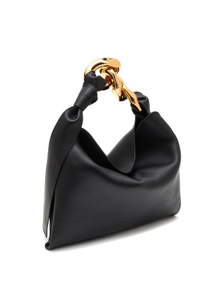 Detail View - Click To Enlarge - JW ANDERSON - SOFT LEATHER SMALL CHAIN HOBO BAG