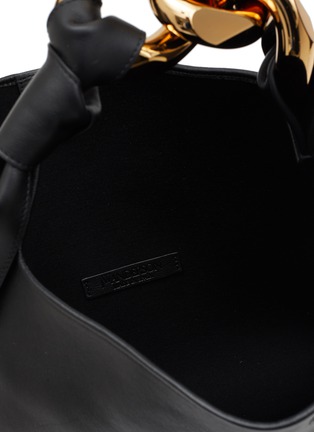 Detail View - Click To Enlarge - JW ANDERSON - SOFT LEATHER SMALL CHAIN HOBO BAG