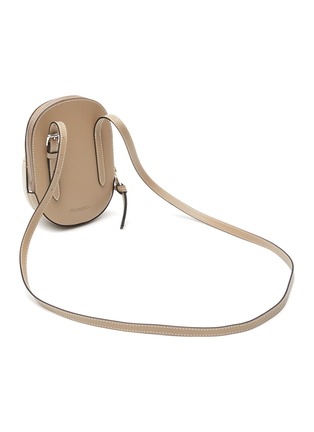 Detail View - Click To Enlarge - JW ANDERSON - MIDI CAP' SHINY SMOOTH LEATHER CROSSBODY BAG