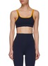 Main View - Click To Enlarge - SPLITS59 - Cait' Contrasting Trim Sports Bra