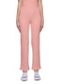 Main View - Click To Enlarge - THE UPSIDE - ‘Bisou Soleil’ Flare Leg Rib Knit Pants