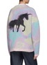 Back View - Click To Enlarge - LOEWE - UNICORN JACQUARD MOHAIR BLEND KNIT CARDIGAN