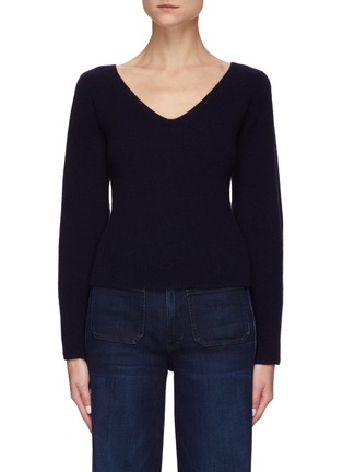 Main View - Click To Enlarge - VINCE - Open Neck Sweater