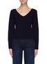 Main View - Click To Enlarge - VINCE - Open Neck Sweater