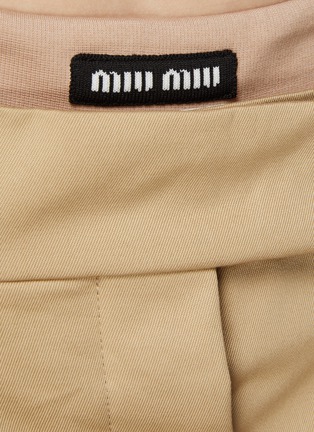  - MIU MIU - Logo patch briefs