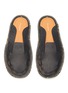 Figure View - Click To Enlarge - MAISON MARGIELA - ‘ACCORDION’ LEATHER SLIP ON MULES