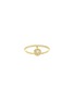 Main View - Click To Enlarge - LC COLLECTION JEWELLERY - 18K Gold Diamond Hexagonal Charm Ring