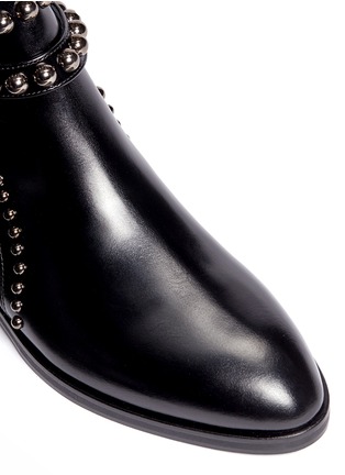 Detail View - Click To Enlarge - ALAÏA - Graduating stud leather boots