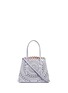 Main View - Click To Enlarge - ALAÏA - 'New Vienne Fleur' small flower lasercut leather tote
