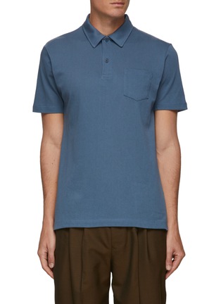 Main View - Click To Enlarge - SUNSPEL - ‘Riviera’ Cotton Polo Shirt
