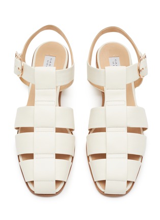 Detail View - Click To Enlarge - GABRIELA HEARST - ‘Lynn’ Fisherman Leather Sandals