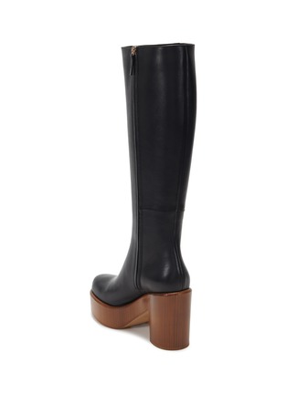 Detail View - Click To Enlarge - GABRIELA HEARST - ‘Brigade' round toe block heel leather boots