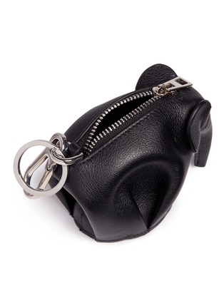 Detail View - Click To Enlarge - LOEWE - Leather elephant charm coin purse