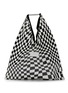Main View - Click To Enlarge - MM6 MAISON MARGIELA - Distorted chess print classic tote