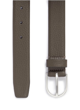 Detail View - Click To Enlarge - ARMANI COLLEZIONI - Leather belt