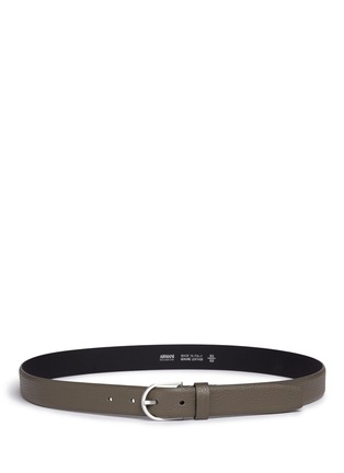 Main View - Click To Enlarge - ARMANI COLLEZIONI - Leather belt