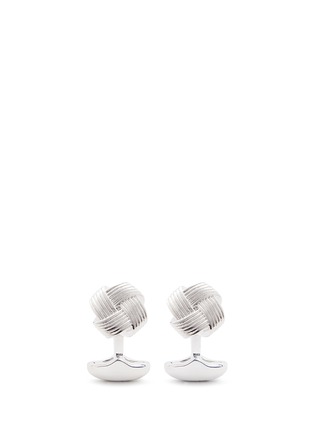Main View - Click To Enlarge - BABETTE WASSERMAN - Origami knot cufflinks