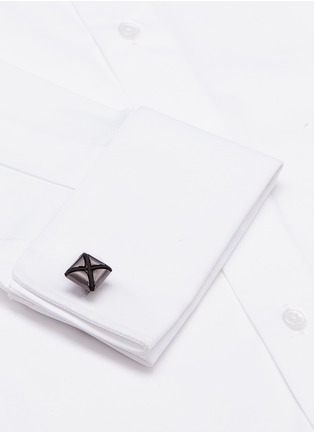 Figure View - Click To Enlarge - BABETTE WASSERMAN - Origami star cufflinks