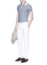 Figure View - Click To Enlarge - INCOTEX - Slim fit pants